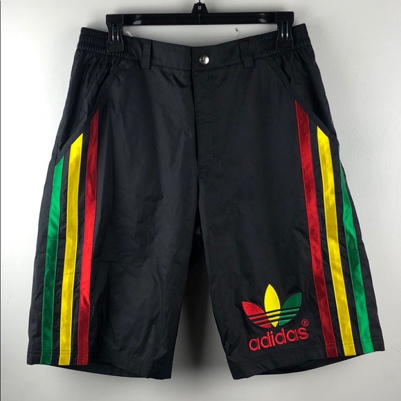 adidas rasta shorts